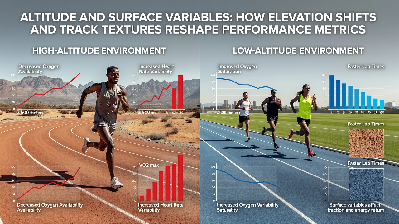 Tennis court at high elevation demonstrating surface and altitude interactions