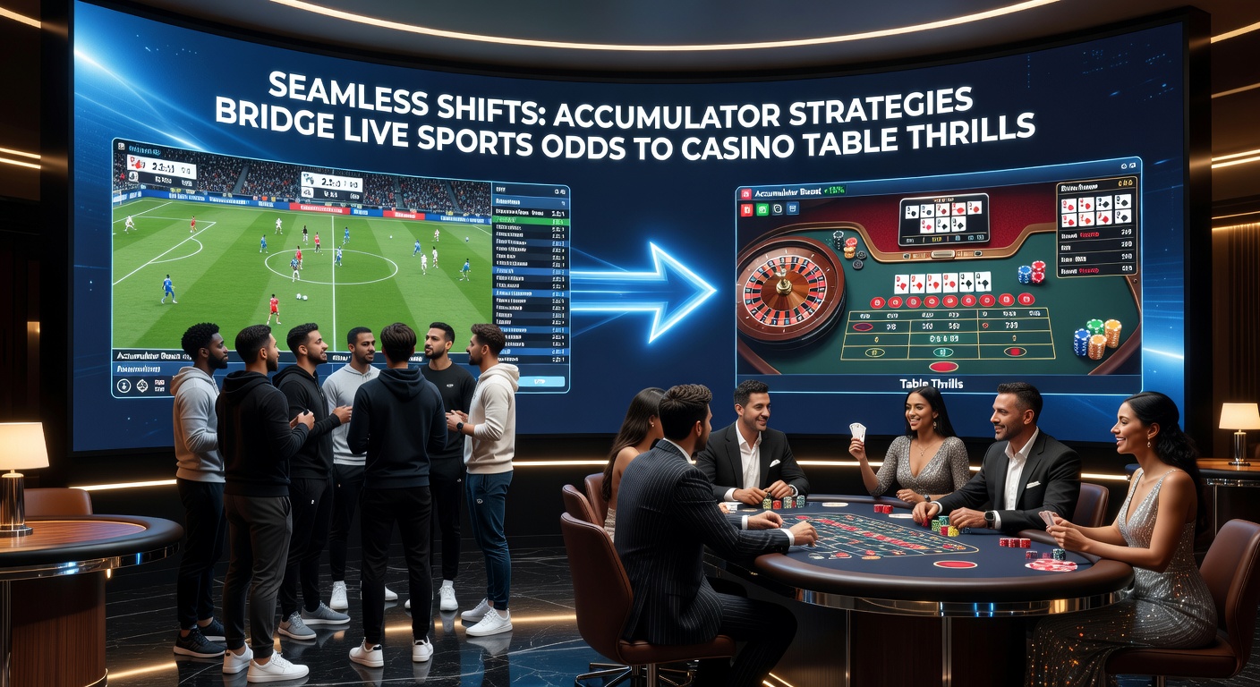 Close-up of a bettor's interface showing live tennis accumulator odds alongside a casino roulette wheel in motion, illustrating strategic overlap